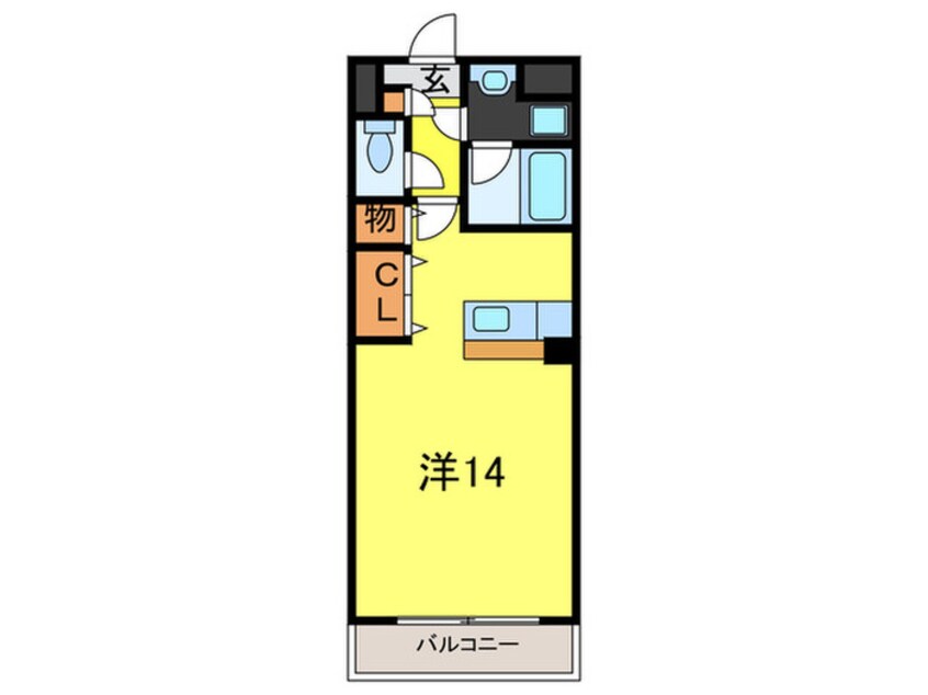 間取図 エミネンスコ－ト