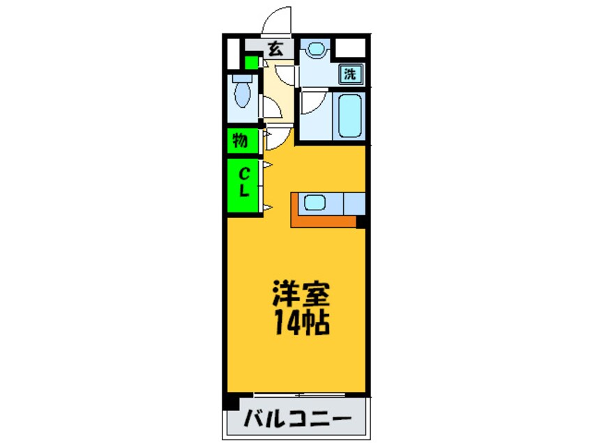 間取図 エミネンスコ－ト