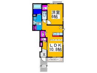 間取図 ユング フラウⅢ