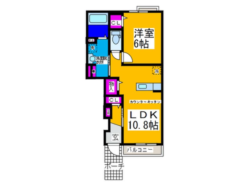 間取図 ユング フラウⅢ