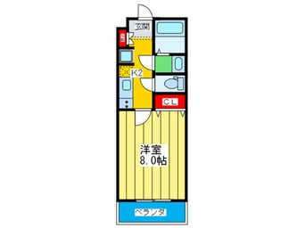間取図 ディアコート中宮