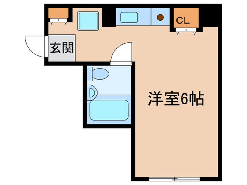 間取図 シャローム松崎