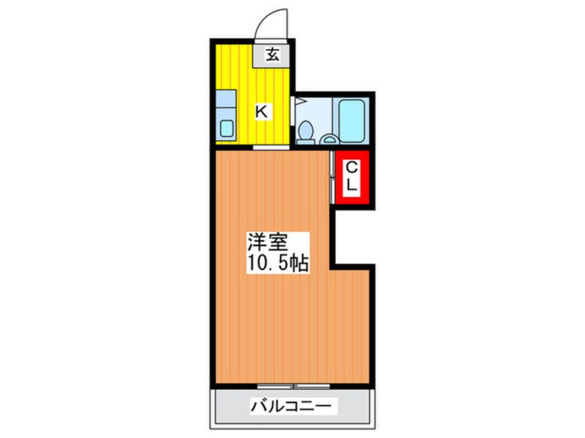 間取図 トゥリオ－ニ守口Ｂ