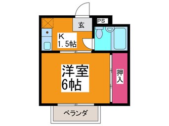 間取図 パーシャルＵＮＯ