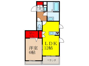 間取図 シャ－メゾン　カストル