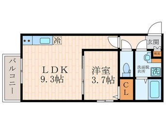 間取図 プランタン尼崎