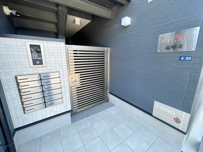 エントランス部分 ALEGRIA道明寺