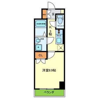 間取図 FLATS MINAGUCHI
