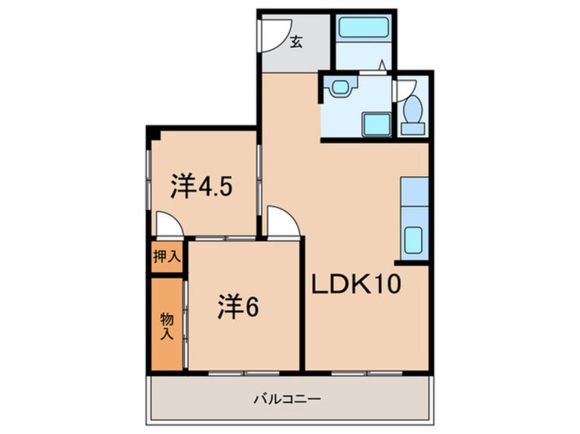 間取図 センタ－ビレッジⅢ