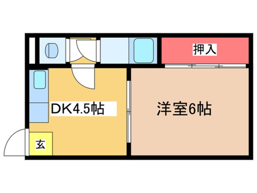 間取図 山川マンション