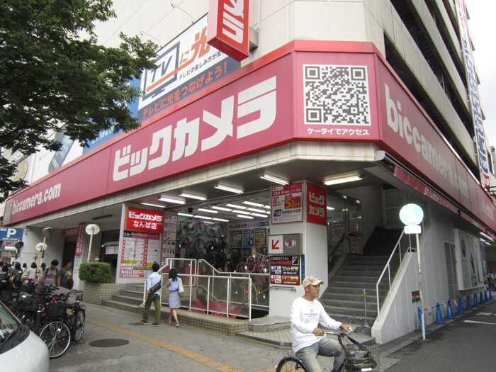 ビックカメラ(電気量販店/ホームセンター)まで420m 山川マンション