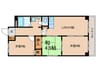 グランドール西大路 3LDKの間取り
