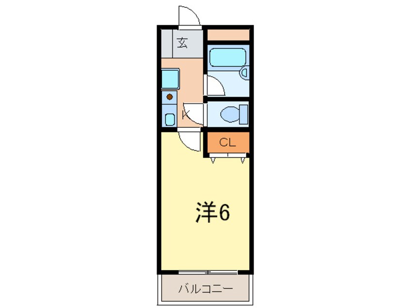 間取図 フローラ甲子園口