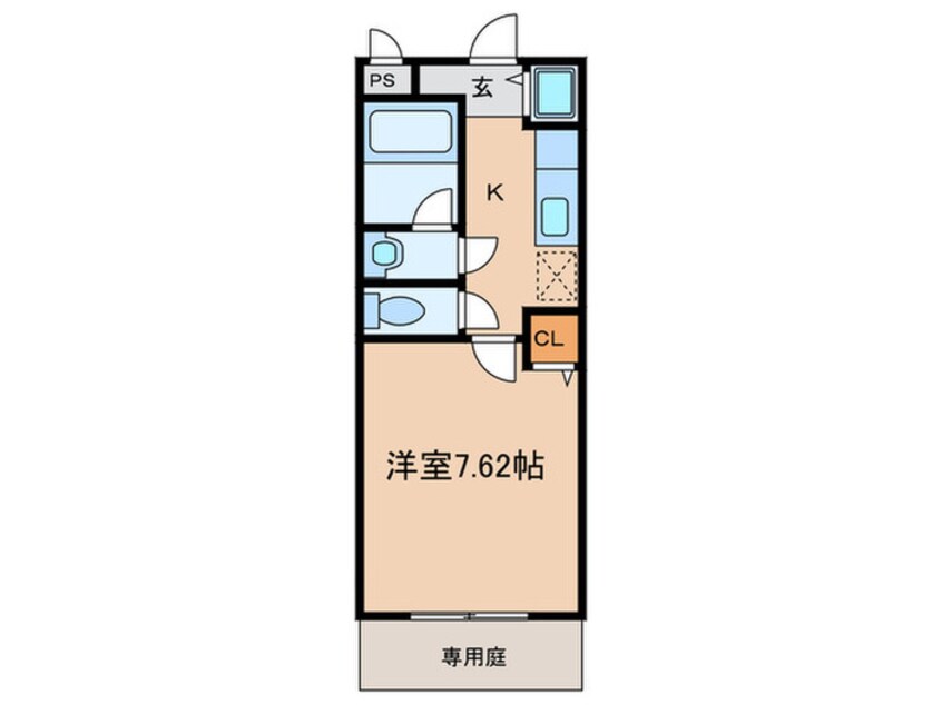 間取図 メリー・ヤード泉