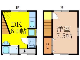 間取図 寺田貸家