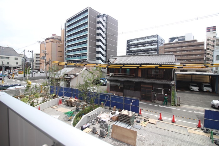 室内からの展望 シティカレント新大阪