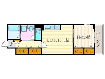 間取図 フラン　シュシュ