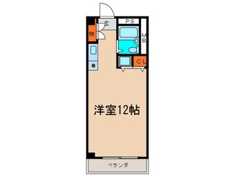 間取図 ガ－デン弁天町