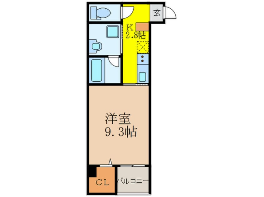 間取図 レクラン今里