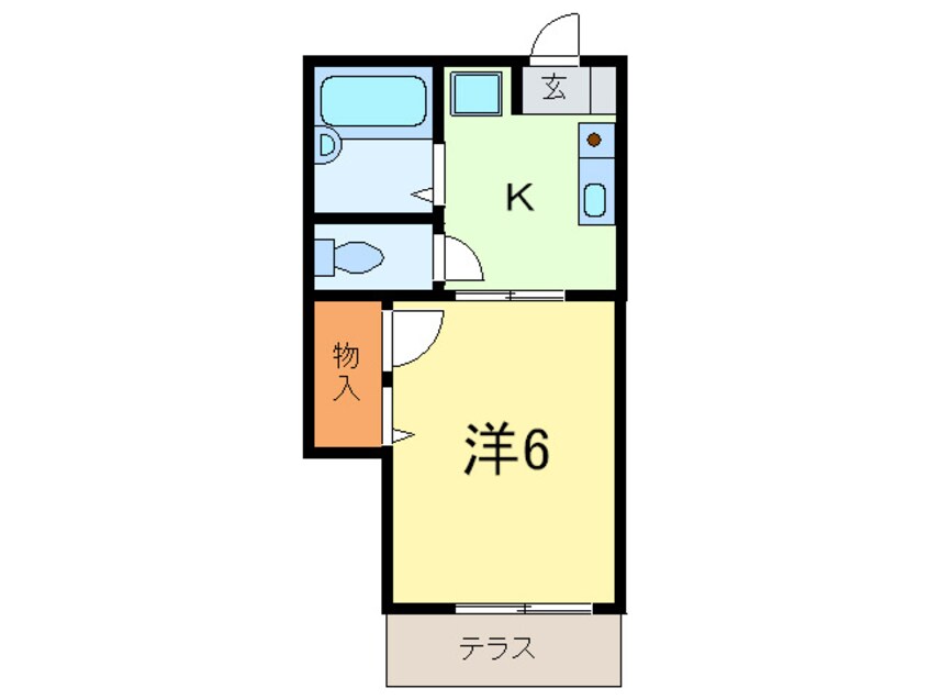 間取図 大山ハイツ