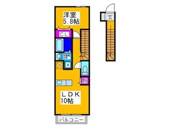 間取図 フロ－ラル・ステ－ジ白鷺