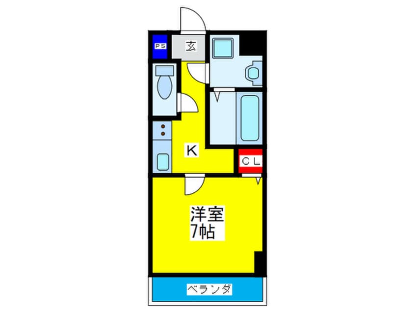 間取図 グランエクラ今市