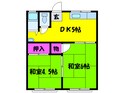 ハイツ山本Ａ棟・Ｂ棟の間取図