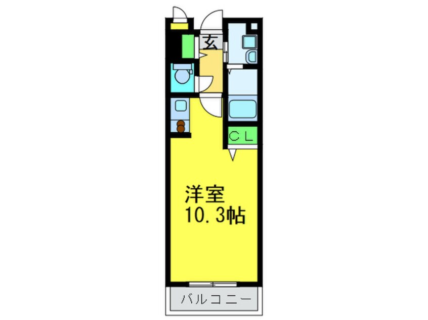 間取図 エステ－ト・レイⅢ