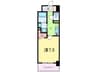 クラシェス北青木 1Kの間取り