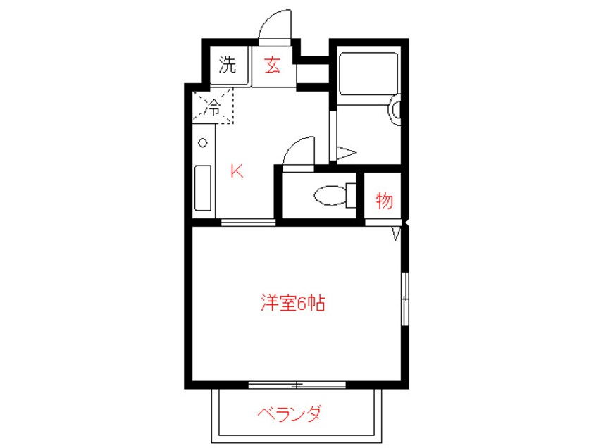 間取図 ルミエール円山