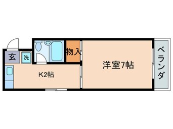 間取図 上笠東ハイツ