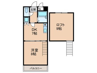 間取図 エイチ・ツーオー今川