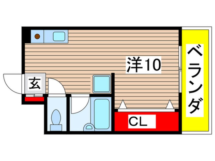 間取図 ゴールドビレッジ