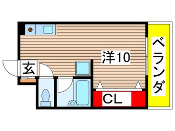 間取図 ゴールドビレッジ