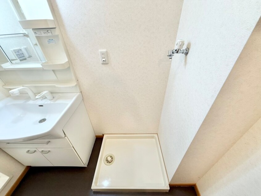 洗濯機置場 パレシャルム精華