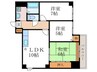エクセレント修学院 3LDKの間取り