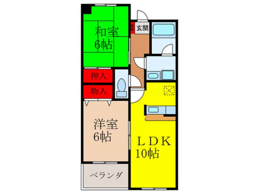 間取図 コ－トハウス神田