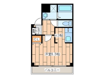 間取図 AVANZARE弁天