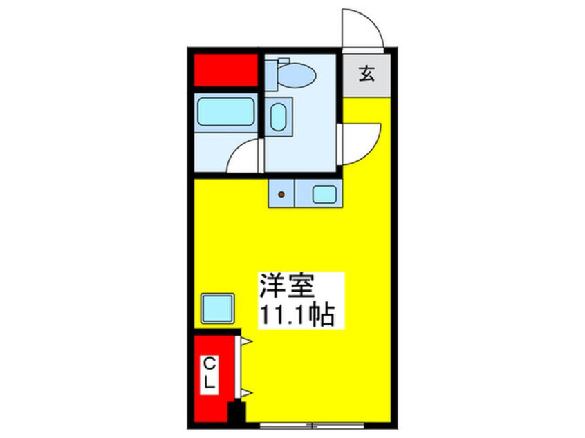 間取図 鴫野センタービル