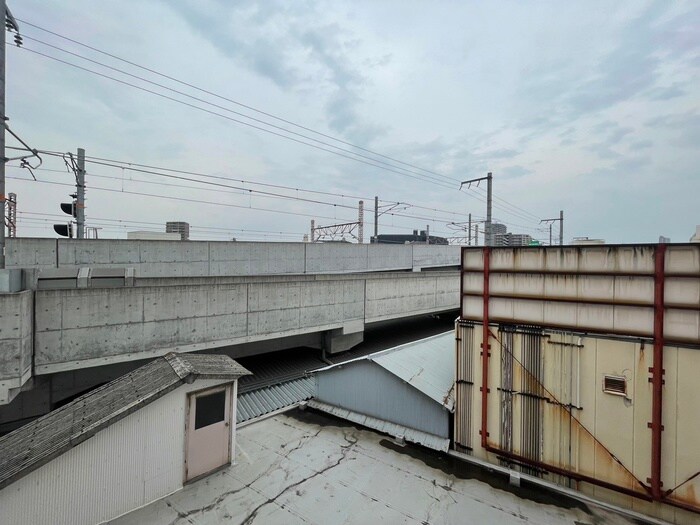 室内からの展望 鴫野センタービル