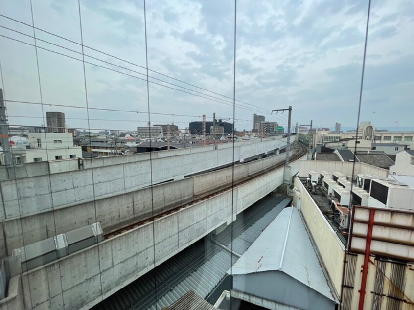 室内からの展望 鴫野センタービル