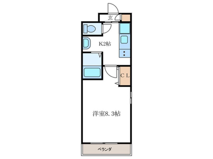 間取図 レジデンス紫翠