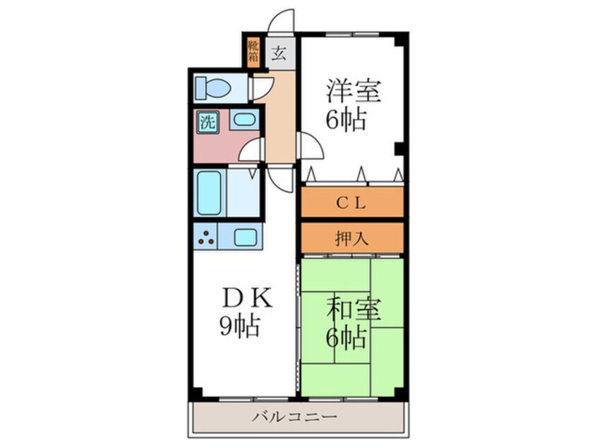 間取図 緑の森