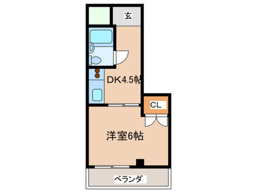 間取図 クイ－ンレジデンス