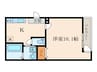 フジパレス出屋敷Ⅵ番館 1Kの間取り