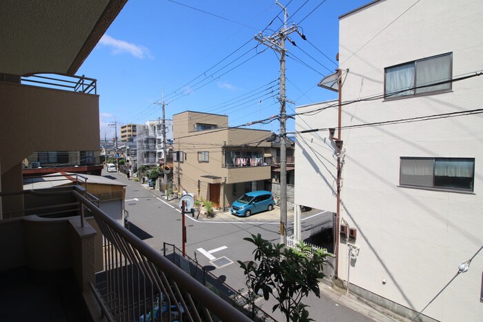 室内からの展望 コーポラス中村