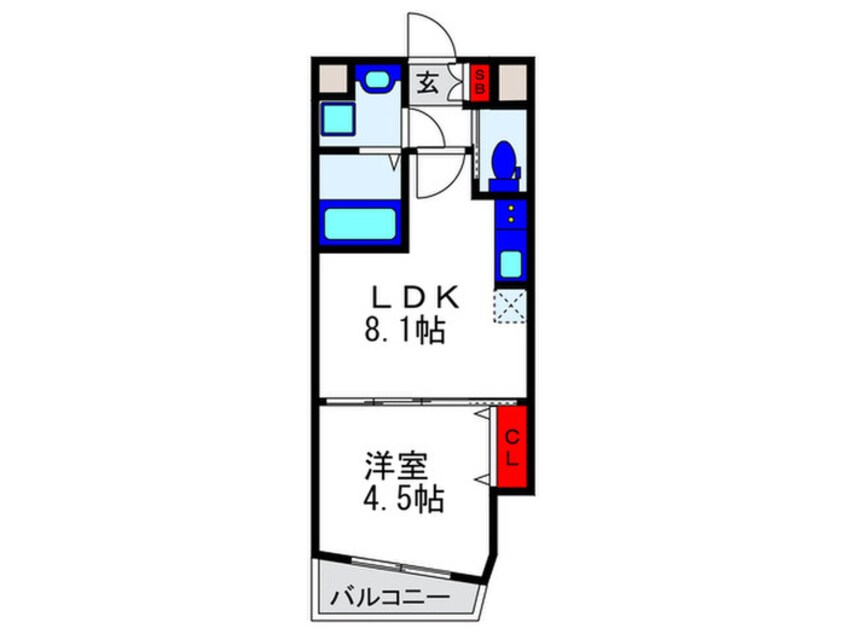 間取図 ディア・中桜塚