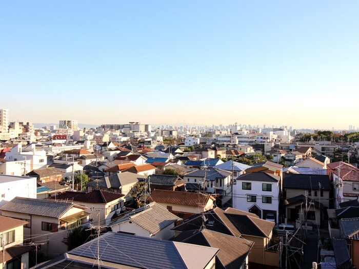 室内からの展望 ディア・中桜塚