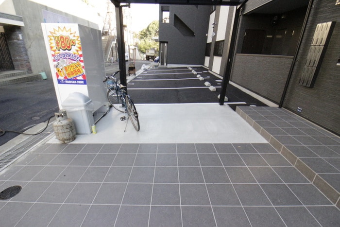 駐輪場 プレジール高取山町A棟