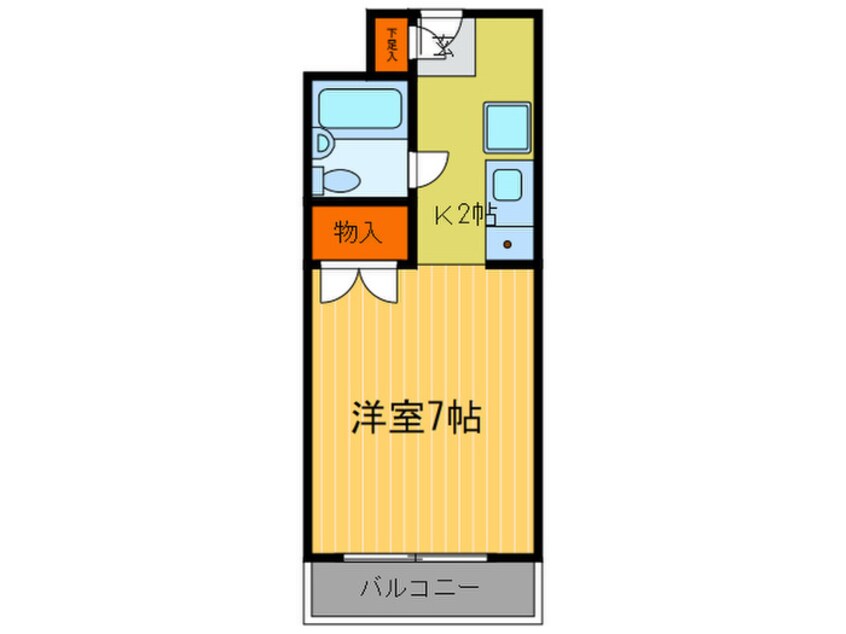 間取図 おおきに百万遍ｻﾆｰｱﾊﾟｰﾄﾒﾝﾄ